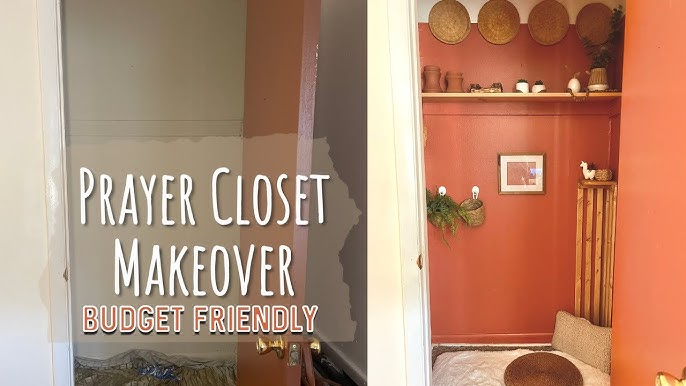 How to Create a Prayer Closet
