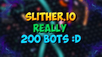 SLITHER.IO - REALLY 500 BOTS (SLIBOT.IO)