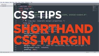 EXPERT Reveals Top 3 Shorthand CSS Margin Secrets | CSS TRICKS and CSS TIPS