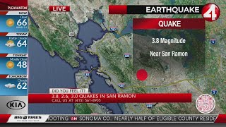 USGS official explains San Ramon earthquake