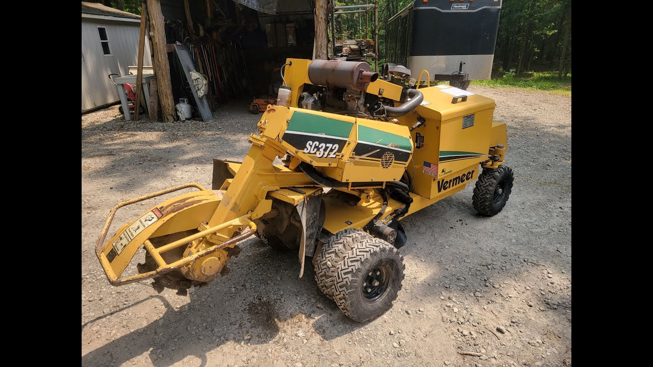 VERMEER SC372 STUMP GRINDER
