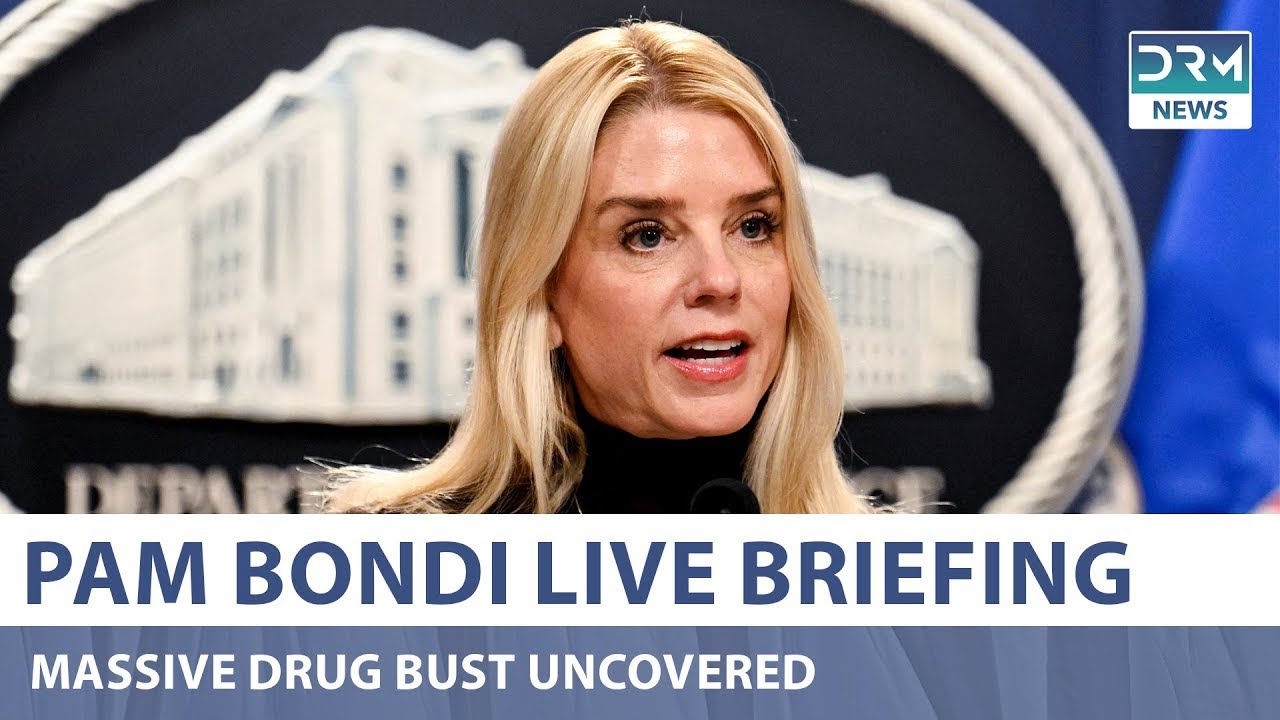 Pam Bondi Announces Major Drug Bust | Federal Operation Revealed | AC14 ...