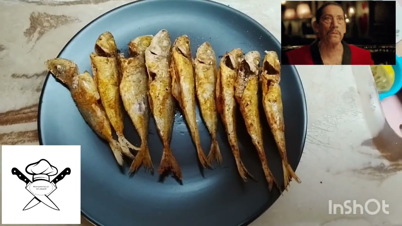 Τηγανητά ψάρια στο Air fryer!!!
