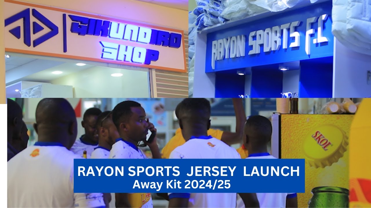 Rayon Sports yashyize ku isoko imyambaro y'abafana (Away kits) - YouTube