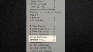 How easy it is to cheat the elections...