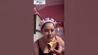 Bored at night alone in the room #auntie #beautiful #dress #girly