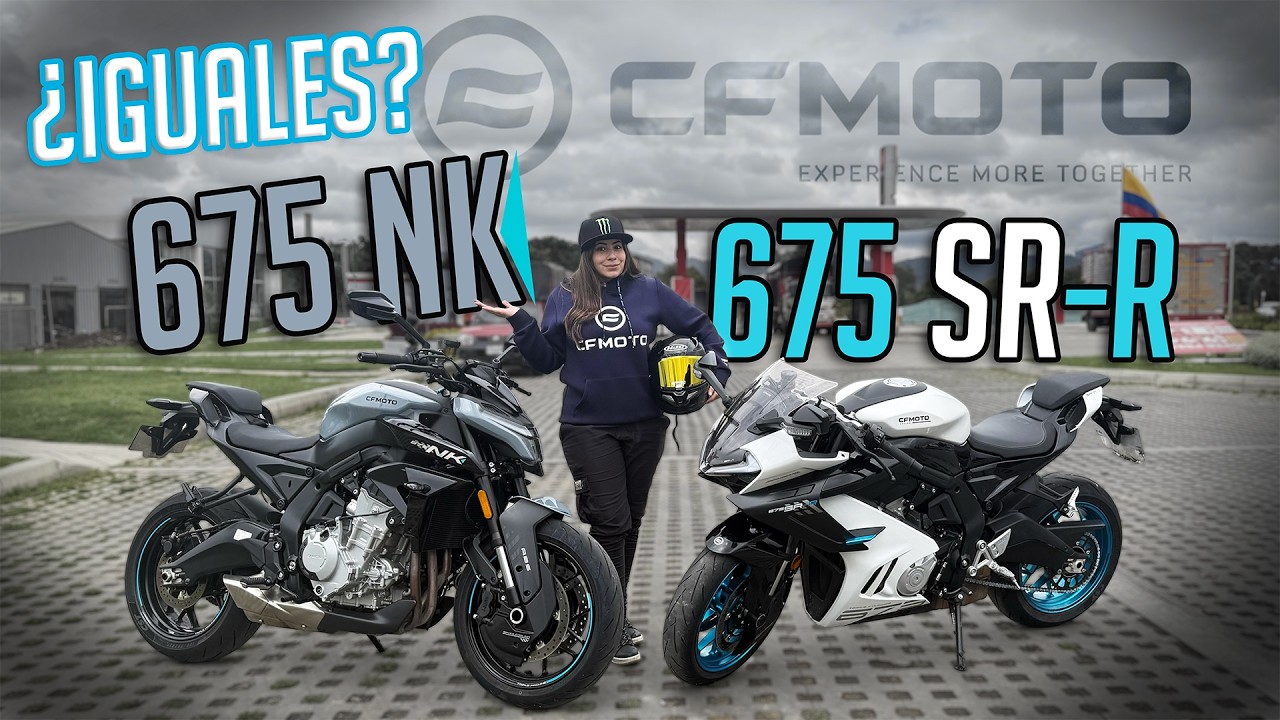 ¿Son iguales? CFMOTO 675 SR-R VS 675 NK | By: @gomezlinna