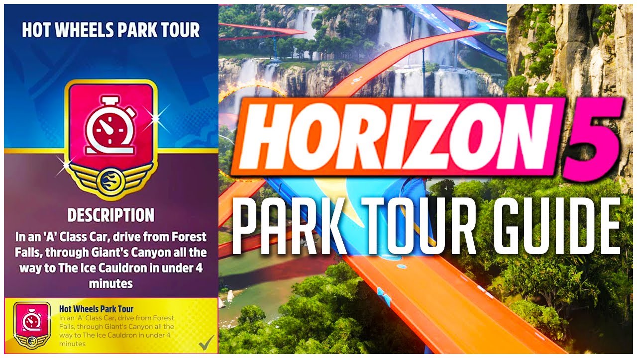 hot wheels park tour forza horizon 5