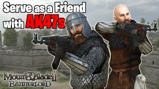 This SIEGE DEFENCE is IMPOSSIBLE even with AK47s?! | Modded Mount and Blade 2: Bannerlord