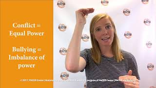 Bullying and Conflict – What’s the Difference | PACERTalks About Bullying