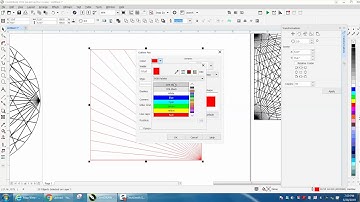 Corel Draw Tips & Tricks Rotate a line around the inside of a circle Part 3