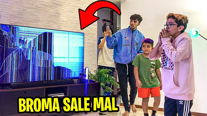 MIS VECINOS ROMPIERON MI TV (broma sale mal)