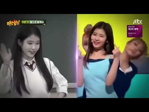 Knowing Brothers Ep 151 -  IU imitating TWICE and Kim Byeong Ok