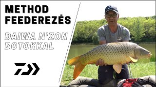 Method feederezés Daiwa N'Zon botokkal