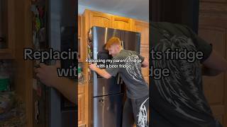 Replacing My Parents Fridge With A Beer Fridge