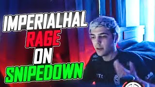 7 Minutes Of TSM IMPERIALHAL YELLING AT SNIPEDOWN | IMPERIALHAL RAGE MOMENTS