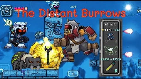 Magic Rampage.°Weekly Dungeon°.The Distant Burrows. Druid Gameplay.