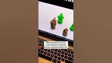 3d modeling with tinkercad #tinkercad #miniature #digitalsculpting #3dmodeling #3dprinting