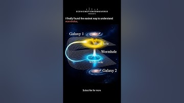 Wormholes in 60 Seconds: The REAL Shortcut Through Space & Time 🌌🚀 #Shorts