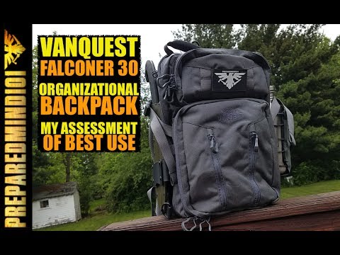 Vanquest Falconer 30 Organizational Pack: Best Use -Preparedmind101 ...