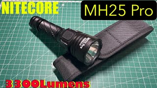 ナイトコアNitecore Mh25 Pro　3,300 Lumens　