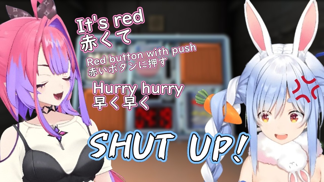 Pekora gets so mad she reverts to using English【Hololive】