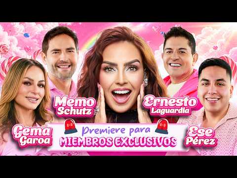 Gema Garoa, Memo Schutz, Ernesto Laguardia y Ese Pérez en Pinky Promise T. 9 - Ep. 33