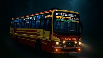 NEW KSRTC SWIFT BUS MOD RELEASED BUS SIMULATOR INDONESIA