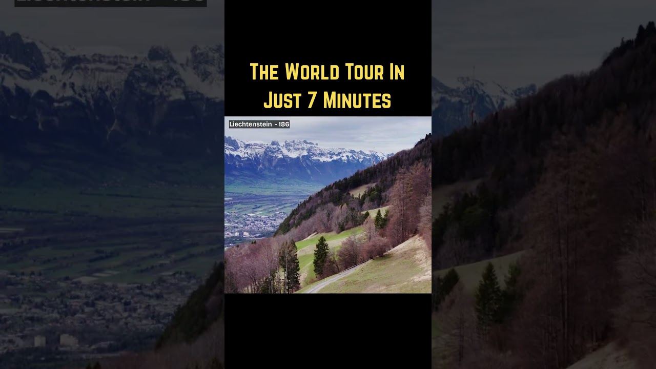 📍195 Countries in 7 Minutes  Drone Tour of Planet Earth in 4K