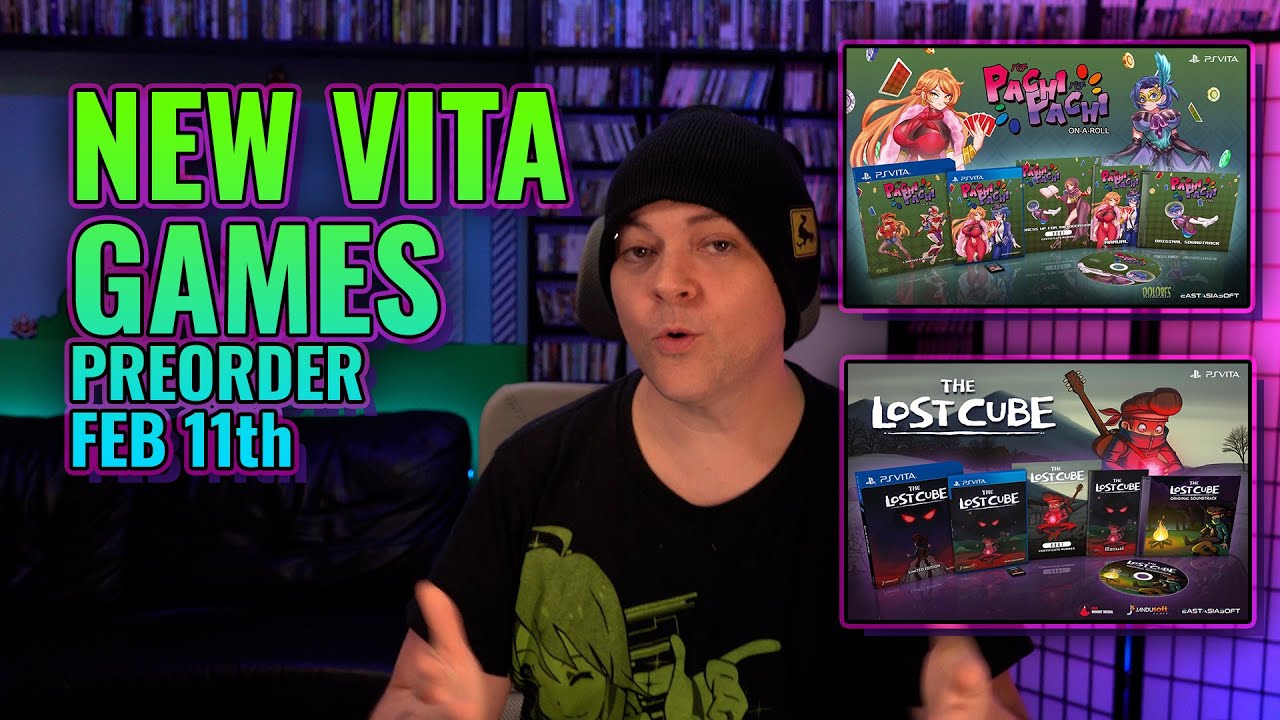 New Physical Vita Games Preorder Feb 11th 2021 YouTube
