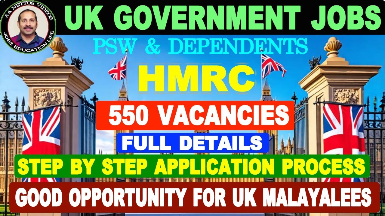 UK updates.Golden chance to get a government job .550 Vacancies. Step by step application process