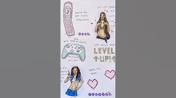 Gameboy - Katseye Lyric Art 🎮👾 ​⁠​⁠#gameboy #katseye #lyricart #shorts #viral #fyp