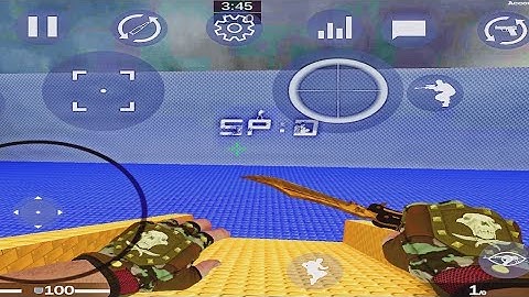 Strike Port Destruction | Bloodhound Gloves AWP Medusa 0.007ab2 | Offline Fps Android Gameplay