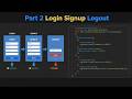 Real Time Coding Project Part 2 | JavaScript Login Signup &amp; Logout Functionality