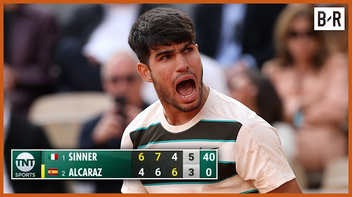 Carlos Alcaraz's EPIC Comeback vs. Jannik Sinner in Roland-Garros 2025 Final