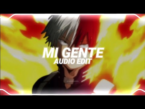 mi gente - j balvin & willy william [edit audio]