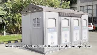 Toppla Plastic Shed Portable House