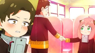 Anya TOMA de la MANO a Damian y lo hace SONROJAR frente a TODOS | SPY x FAMILY Season 3