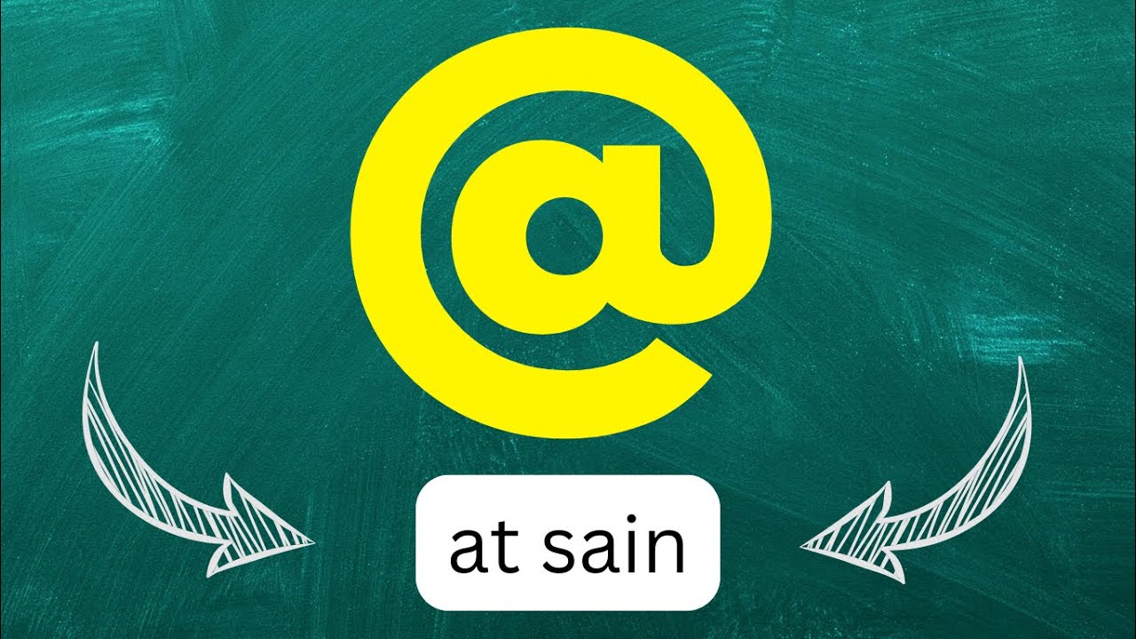 Cómo pronunciar: '@' 'At sign' 'Arroba' en inglés Americano con