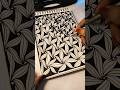 Simple Drawings.. Illusion Art... #drawing #zentanglelegend #satisfying #ar #art