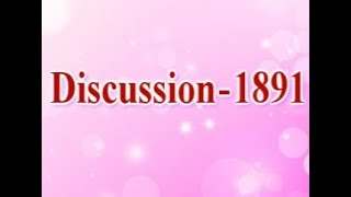 Discussion 1891