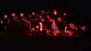 Pixel Light Show 2025 – Because It’s Christmas (Sidewalk Prophets) | RGB Mega Display
