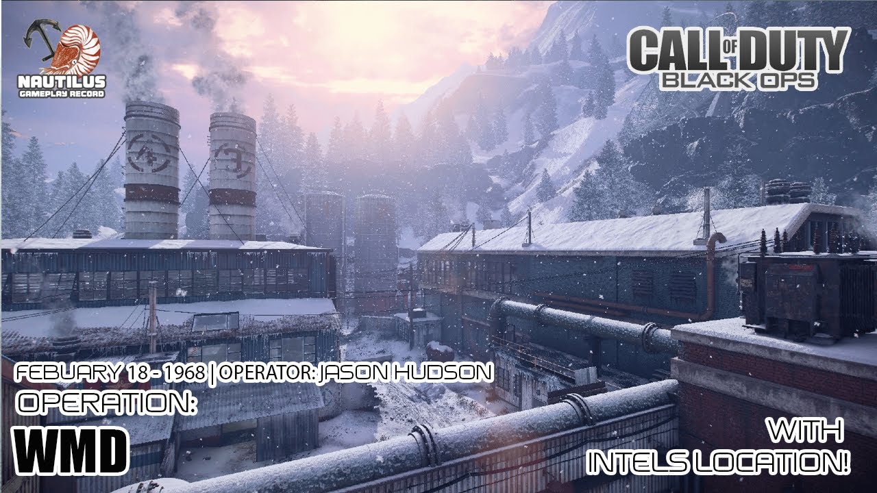 [COD: BO1] Operation: WMD & Intel Location | RAW VIDEO NO EDIT