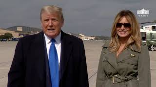 10/27/20: President Trump Delivers Remarks Upon Departure from Joint Base Andrews