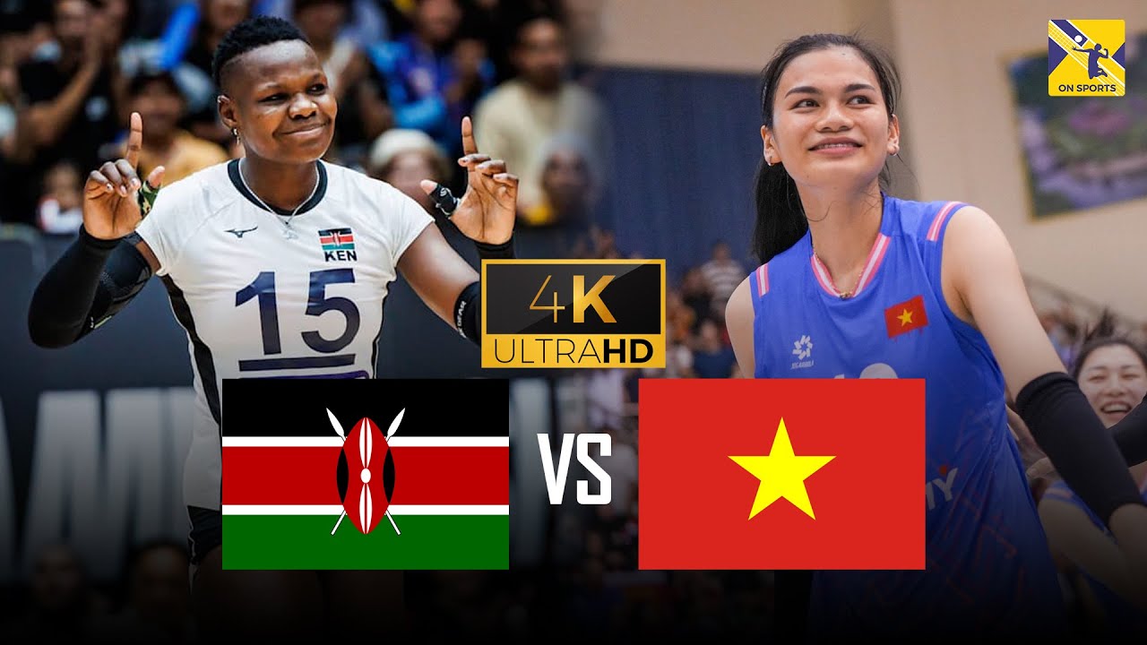 Full 4K | KENYA vs VIỆT NAM | Đối thủ choáng váng trước cú đạp nhứ nã đại của Như Quỳnh