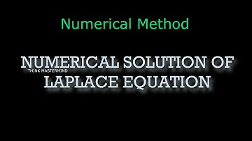 NUMERICAL SOLUTION OF LAPLACE EQUATION BY LIEBMANN