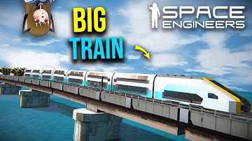 This Train World is Absolutely UNREAL, Space Engineers