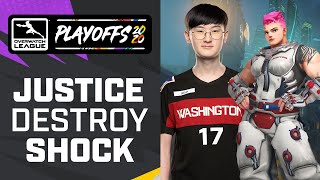 23-0!! — Justice DESTROY the Shock, ALMOST Break the ALL-TIME ATTACK RECORD on King's Row