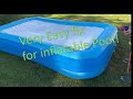 How to find and fix a hole in inflatable Pool