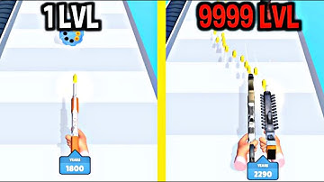 Weapon Craft Run - New Release  Funny Gameplay Walkthrough Level 7-10 ios & Android